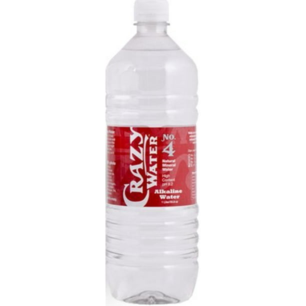 Crazy Water (Mineral Wells, TX) Natural Alkaline Mineral Water 1L