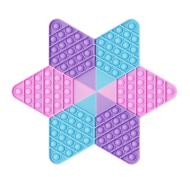 Juguete De Burbujas De Empuje, Juguete Sensorial Para Autismo, Necesidades Especiales, Juguete Para Aliviar El Estrés Para Niños Y Adultos Noticed FN006947-02