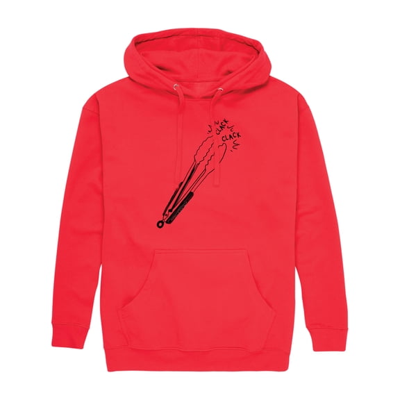 Instant Message - Clack Clack - Men's Pullover Hooded Fleece Sweatshirt