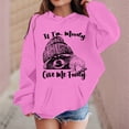 thumbnail image 2 of Sweatshirts for Girls Cartoon Pattern Crewneck Cotton Trendy Preppy Hooded Oversized Long Sleeve Shirts Clothes for Girls, 7 Years, 2 of 5