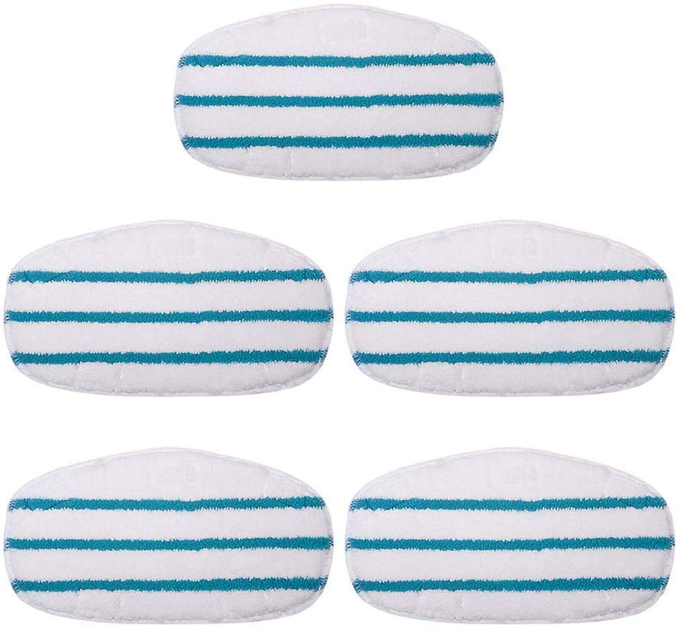 Magicmops Replacement Microfiber Cleaning Pads for PurSteam ThermaPro 10-in-1 Steam Mop Cleaner 6-Pack