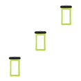 thumbnail image 1 of Ruiboury Swimming Waterproof Underwater Pouch Bag Pack Dry PVC Case For Cell green 3Set, 1 of 6