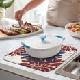 thumbnail image 2 of 2 Pcs Boho Dish Drying Mat - 16 X 18 Inch Absorbent Microfiber Kitchen Counter Mat – Quick-Dry Dish Rack Alternative, Kitchen Decor Dish Drying Pad for Dishes, Cups, Utensils, Pots & Pans, 2 of 3