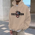 thumbnail image 1 of MHFRRA Sudadera con Capucha, Suave y Cómoda, Ideal para Uso Informal y Actividades Al Aire Libre, con Bolsillo Frontal Tipo Cangurera Caqui, 1 of 3