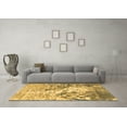 thumbnail image 3 of Ahgly Company Indoor Rectangle Abstract Brown Modern Area Rugs, 7' x 10', 3 of 4