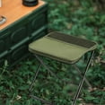 thumbnail image 1 of Colaxi Camping Foldable Stool Easy to Carry Compact Sturdy Multifunctional Lightweight Portable Bag Stool Oxford Cloth for Traveling Green, 1 of 8
