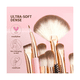 thumbnail image 2 of 15 brochas de maquillaje ;Malubero,Rosa, 2 of 4