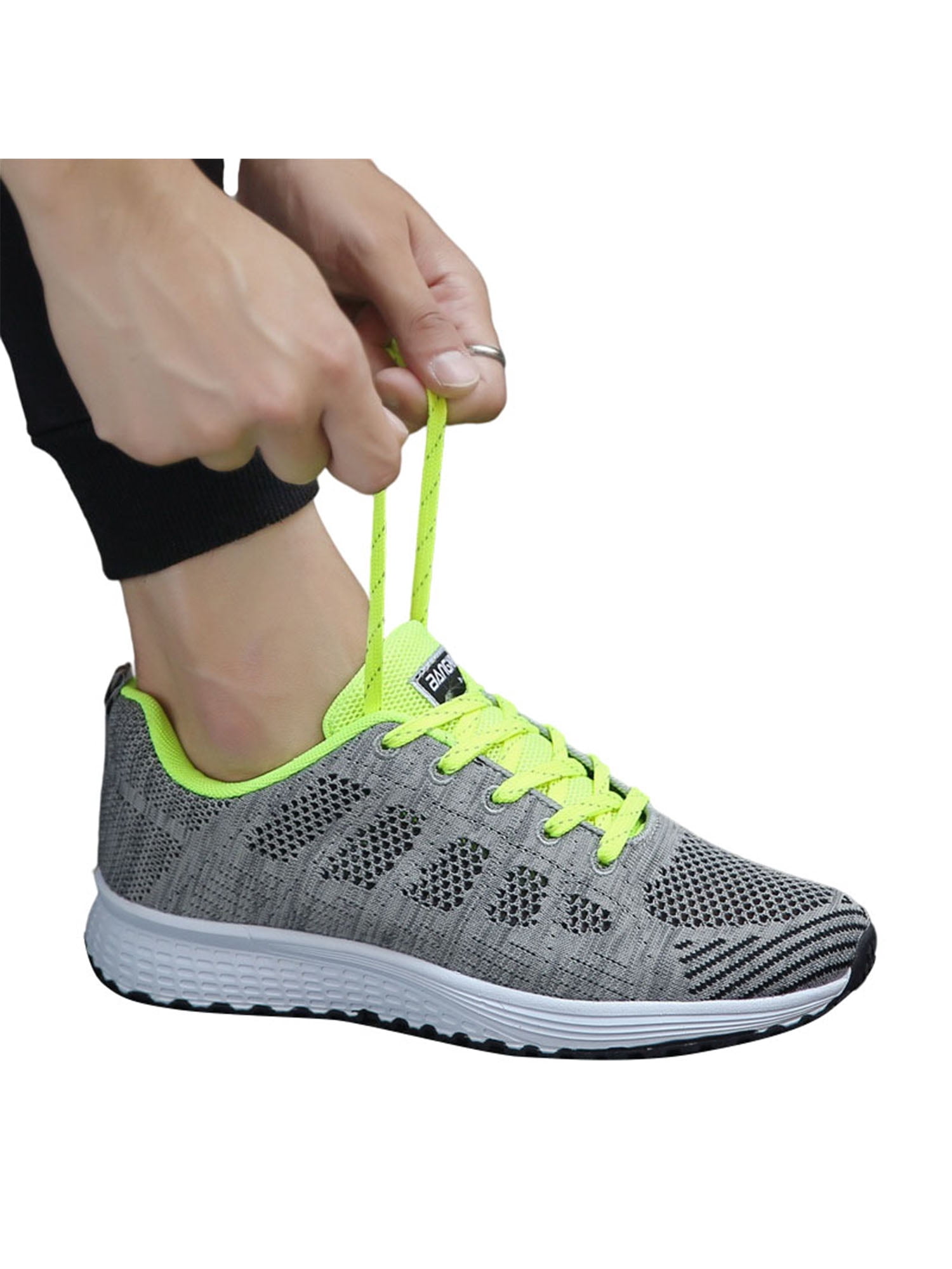 Fangasis Fashion Trainers Sneaker for Womens Mens Mesh Shoe Athletic