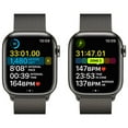 thumbnail image 4 of Apple Watch Series 8 (GPS + Cellular 41mm)Smartwatch with Stainless Steel Case with Milanese Loop- Certified Refurbished, 4 of 6