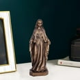 thumbnail image 3 of Statues Catholic Spiritual Family Chapel Blessed Series Figurines Sculpture Decoration Gift 11x9x29cm, 3 of 7