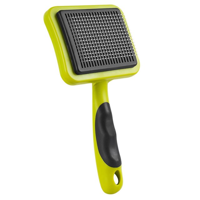 Herramienta de Aseo para Mascotas Autolimpiante, Cepillo para Perros, Cepillo para Gatos para Perros y Gatos Pequeños, Medianos y Grandes de Pelo Corto y