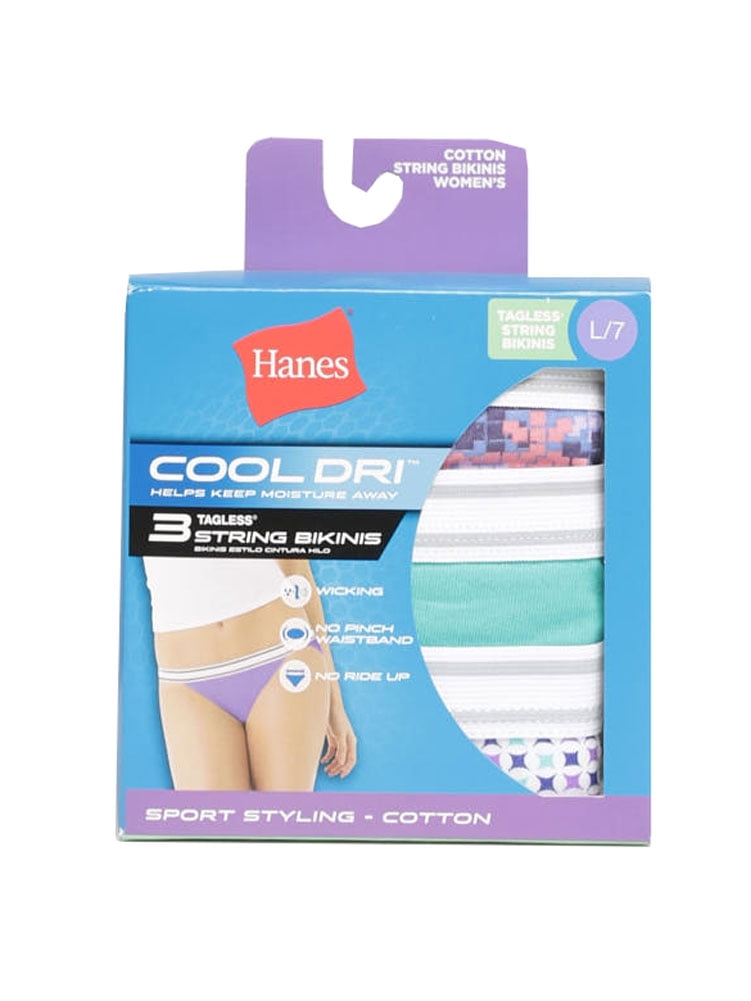 Hanes Womens Cotton White Brief 10-Pack PW40WH 