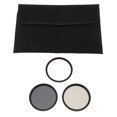 thumbnail image 2 of Kit de Filtros de 58 mm Slim Uv Cpl 8 con Paquete de Almacenamiento para Lente de Cámara Dslr Sunnimix Kit de filtro de lente de cámara de 58 mm, 2 of 8