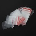 thumbnail image 1 of Coofit 100 Pcs Sac Refermable Réutilisable Polyvalent Sac en Plastique Transparent Sac à Glissière, 1 of 2