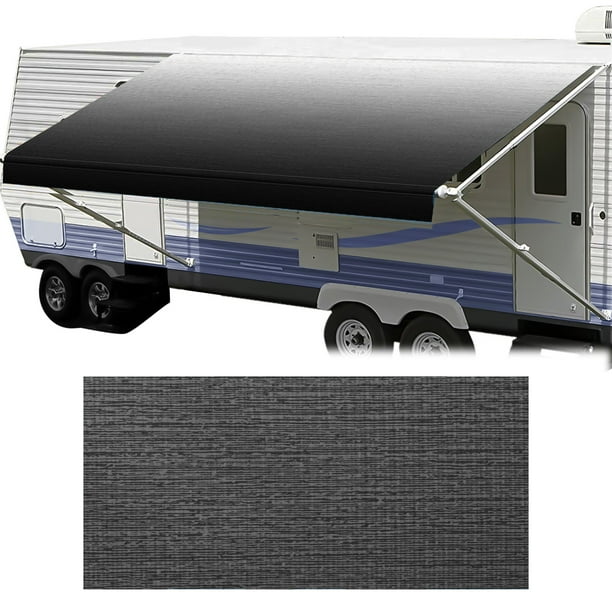 1220' RV Awning Fabric Vinyl Replacement Heavy Duty for Camper Trailer