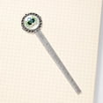thumbnail image 4 of Saint Patrick's Day Book Marks: a Vintage Silver Lace-Edged Bookmark, the Gift for Readers and Book Lovers, 4 of 5