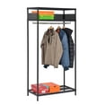 thumbnail image 5 of Wire Mesh Garment Rack with Ledge, 5 of 5