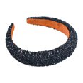 thumbnail image 1 of Bandeau Rétro Antidérapant Élastique Exquis pour Femmes avec Strass Perles Accessoires Cheveux, 1 of 8