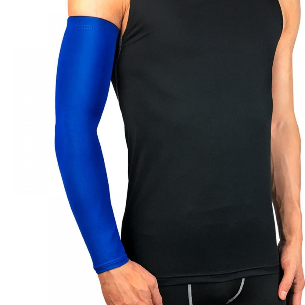Long Sleeve Men Women Non-slip Guard Cycling Sport Armlet Hand Arm Elbow Protect 