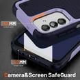 thumbnail image 5 of Dteck for Samsung Galaxy A14 5G Phone Case, Dual Layer Shockproof Rugged Hybrid Drop Protector Cover for Samsung Galaxy A14 5G,Purple, 5 of 7