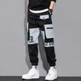 thumbnail image 2 of Casual Sports Pants High Street Slim Overalls Men's Pants Quick-drying Thin Functional Pants, 2 of 3