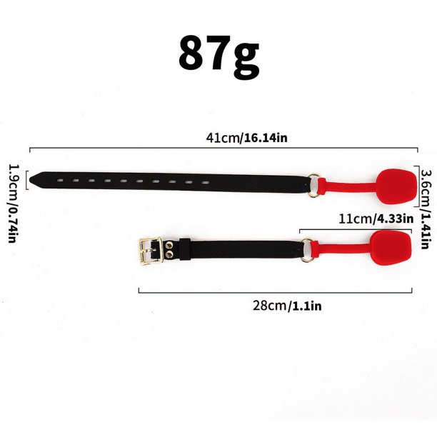 1pc Adjustable Silicone Oral Fixation Gag for BDSM Slave Bondage and Pleasure