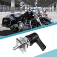 thumbnail image 2 of Sistema de bloqueo antirrobo de 4 piezas de Unique Bargains para Harley Davidson Road King Police 2017-2018 en negro, 2 of 7