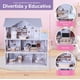 thumbnail image 2 of Kids House Casa de Muñecas de Madera con Muebles Ivonne, Casita de Juguete para Niñas con 15 Muebles y Accesorios, Hermosos Detalles, Amplia y Divertida, Ideal para Muñecas Pequeñas, 2 of 5