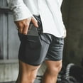 thumbnail image 6 of US Men's Sports Training Running Bodybuilding Workout Fitness Shorts Gym Pants, 6 of 9