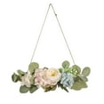 thumbnail image 2 of Reweti Clearance Artificial Flower Decoration Style Decorative Flower Wreath Wall Pendant, 2 of 6