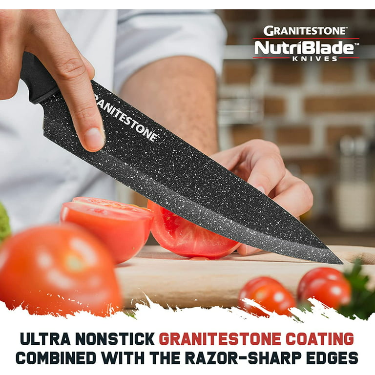 Granitestone Nutriblade Professional Chef Kitchen Knife Set - 6 Piece -  20373058