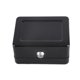 thumbnail image 3 of Mini caja de seguridad portátil de 6 pulgadas con cerradura y llave para uso en casa y oficina, color negro, 3 of 14