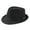 Black, variant on Black Top Hat, Fashion Gentleman Hat with Big Head Circumference, Top Man Hat Sun Hats for Women