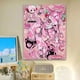 thumbnail image 1 of Tela de fondo de la serie Kawaii Sanrio Punk, tapiz de dibujos animados lindo, decoración para dormitorio de niña, tela colgante, 1 of 4