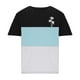 thumbnail image 3 of Mens Casual Pantalones Cortos Cuello Redondo Patchwork Impresión Suéter Blusa de Fitness, Camisetas para Hombre, 3 of 4