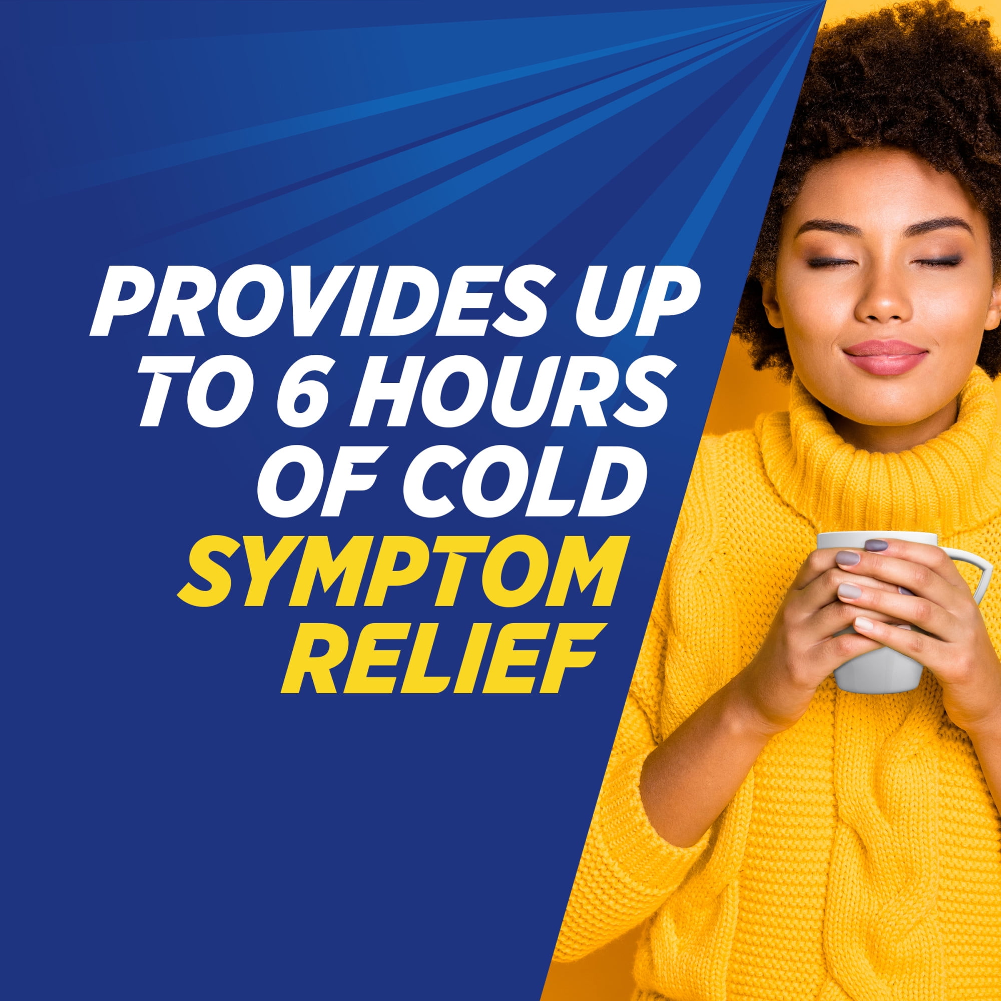 Theraflu Daytime Severe Cough Cold and Flu Daytime Relief Medicine Powder, Berry Infused With Menthol & Green Tea, 6 Count