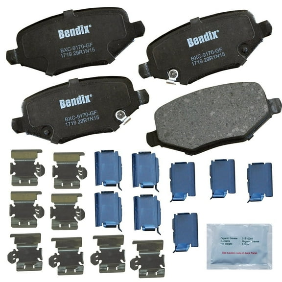 Disc Brake Pad Set Fits select: 2012-2016 CHRYSLER TOWN & COUNTRY, 2012-2016 DODGE GRAND CARAVAN