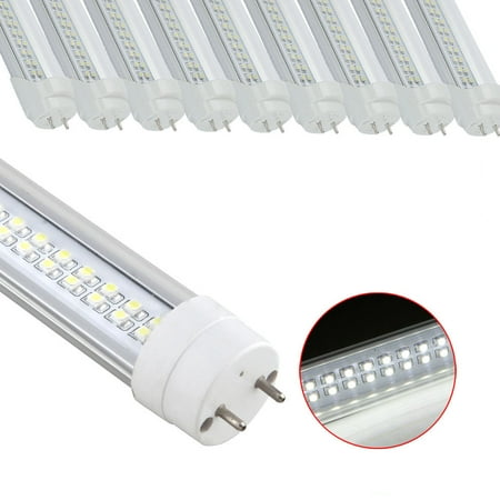 Zimtown 10 Pack Double Line T8 4ft 20w Replace 60w Fluorescent Departments