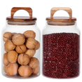 thumbnail image 1 of Juego de frascos SAIOOL de vidrio hermético para cocina, 1,9 L (x2), 1 of 6