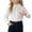 White-A, variant on Girls Long Sleeve Shirts Lapel Button Down Solid Color Tops Casual Comfy Loose Preppy Style Tunic Blouse (13 Years, White-C)