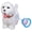 White, variant on Safe Soft Electric Toy Dog With Talking Feature And Tongue Simulation