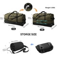 thumbnail image 4 of Bolsa de viaje Bagenerous 110 L/140 L, ampliable con ruedas de 32 pulgadas, 4 of 8
