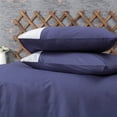 thumbnail image 7 of SUSSEXHOME Midnight Thoughts %100 Cotton Duvet Cover Set, Dark Blue, King Size Duvet Cover, 1 Duvet Cover, 1 Fitted Sheet and 2 Pillowcases, Iron Safe, Hypoallergenic, Breathable Bedding Set, 7 of 7