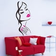 thumbnail image 3 of Wall Sticker Elegant Charming Beauty Wall Decal Wall Decor Sticker for Salon, 3 of 10