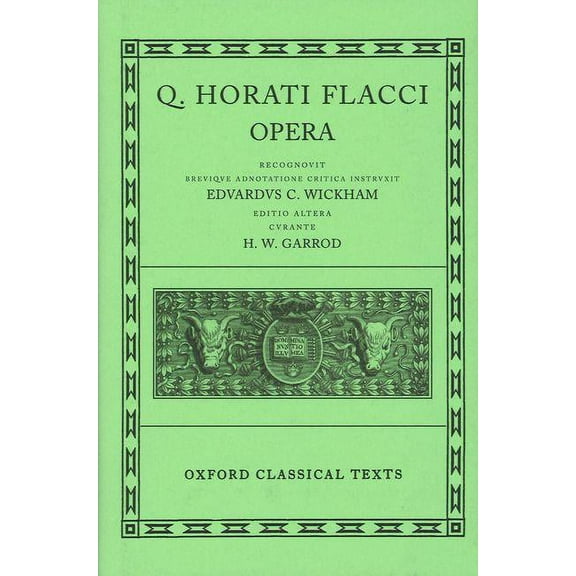 Oxford Classical Texts Opera, (Hardcover)