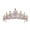 Golden, variant on Jiaroswwei Bridal Crown Temperament Shiny Purple Rhinestone Tiaras Crowns Bridal Headband Hairwear Hair Jewelry Ornaments for Party