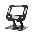 thumbnail image 1 of Soporte para Laptop Acero Carbono, Base para Laptop Plegable Portátil Estable y Antideslizante, Base Enfriadora para Laptop Stand con Base Giratoria de 360° y Altura Ajustable, PC/Tabletas, 1 of 7