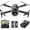 Multicolor, variant on Wefone A13 Foldable Drone with Camera, Lightweight, Obstacle Avoidance, Optical Flow Positioning, User-Friendly, Brushless Motor, 2 Batteries, Black