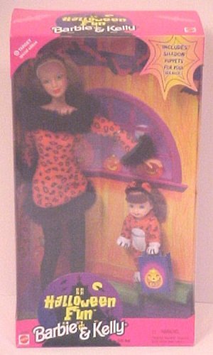 halloween fun barbie and kelly