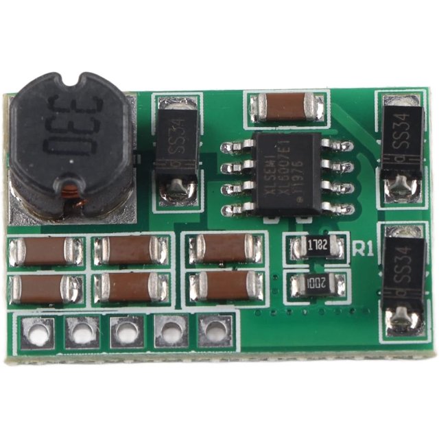 HUGFEGWE Step Up Boost Power Converter,DC Step Up Module Power Module for ADC DAC LCD Power Supply Without Welding Operational Amplifier (Turn Positive and Negative 12V) CA919-165764